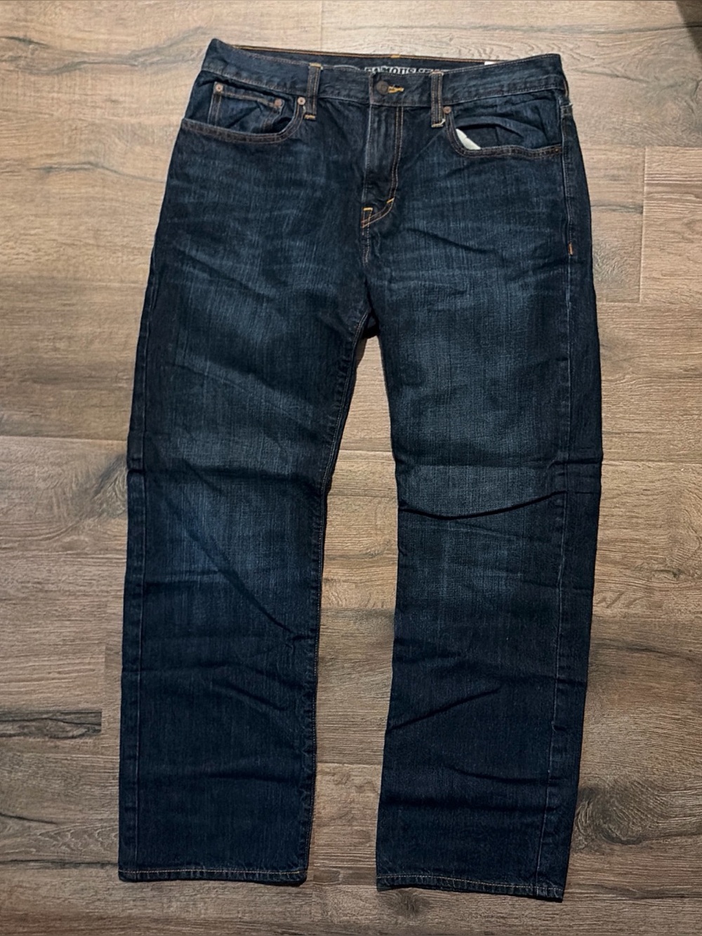 Old Navy Famous Jeans Straight Leg Indigo Denim 34 x 32